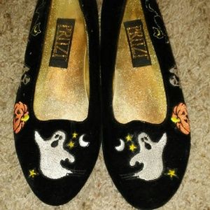 Halloween festive flats never worn