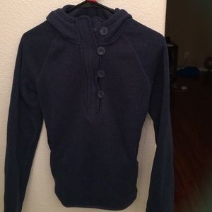 Women's north face fleece lined hoodie