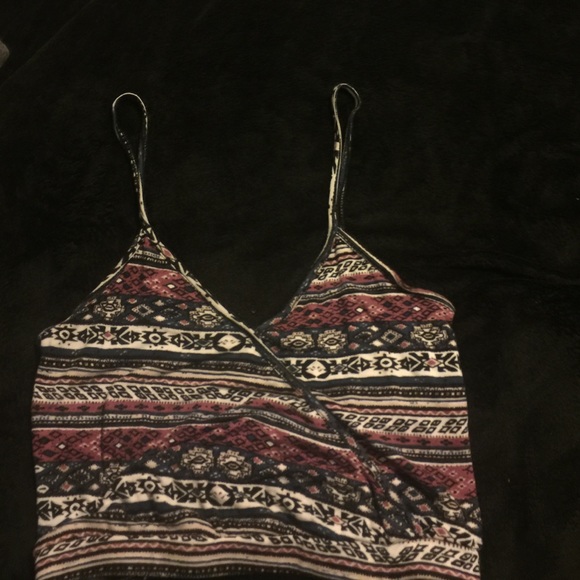Patterned crop top