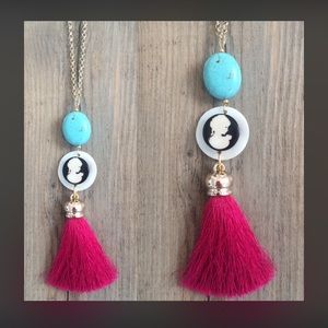 1 Long - gold - stylish necklace