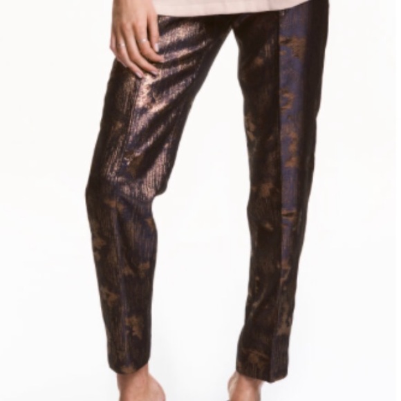 H&M Glittery Pull-on Pants