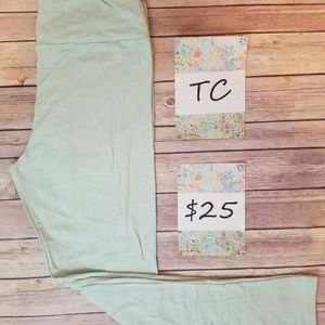 Lularoe leggings TC mint green NWT