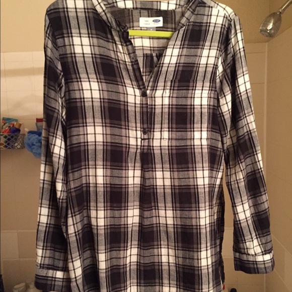 Plaid Tunic