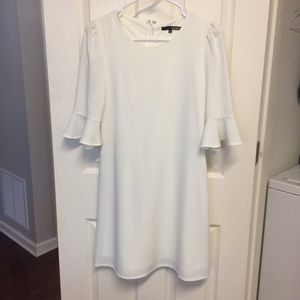 Lulus White Sleeved Dress