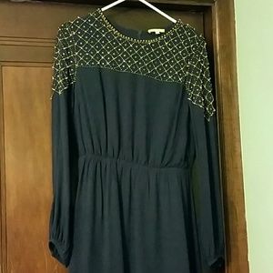 Gianni Bini navy sparkle dress sz M R2S!!