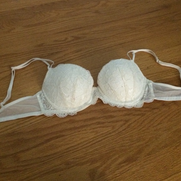 white victorias secret bra