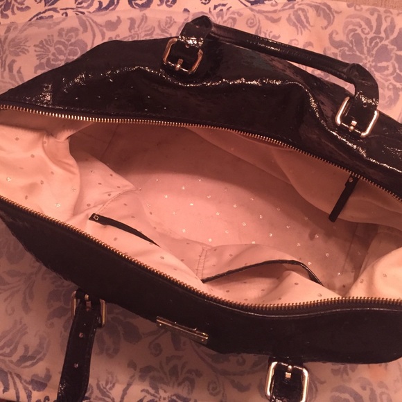 Kate Spade black ostrich bag - Picture 4 of 4