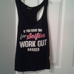Black Workout Tanktop