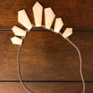 Pearl statement necklace