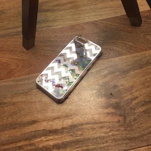 iPhone 6 hard cover liquid glitter case