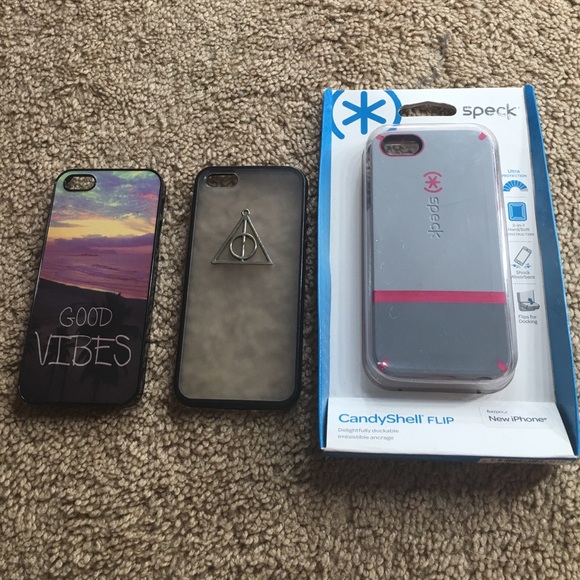 iPhone 5 cases bundle of 3!