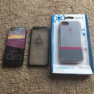 iPhone 5 cases bundle of 3!