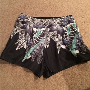 High waisted shorts