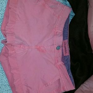 Coral aeropostale shorts