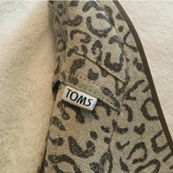 Toms leopard wedges.