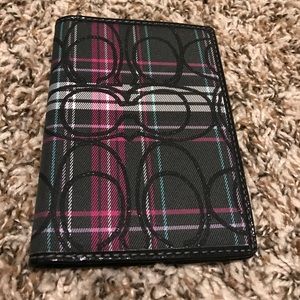 Coach passport wallet