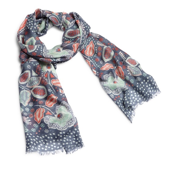 Vera Bradley Soft Fringe Scarf Nomadic Floral