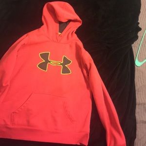Highlighter pink hoodie