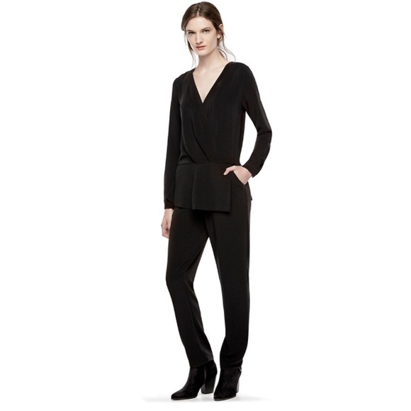 54% off Thakoon Pants - Perfect Black Peplum Pant Suit by THAKOON from Add to your wardrobeð's 