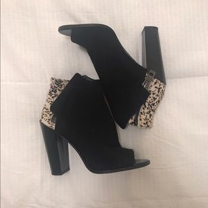 DOLCE VITA Calf Hair/Suede Booties