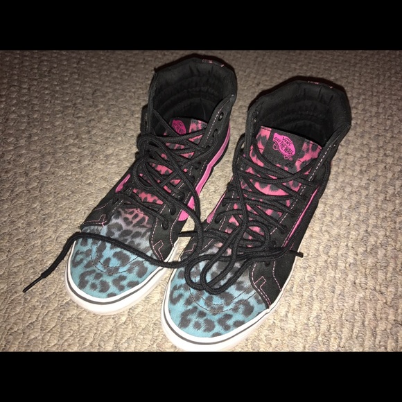 Cheetah Print Vans Shoes