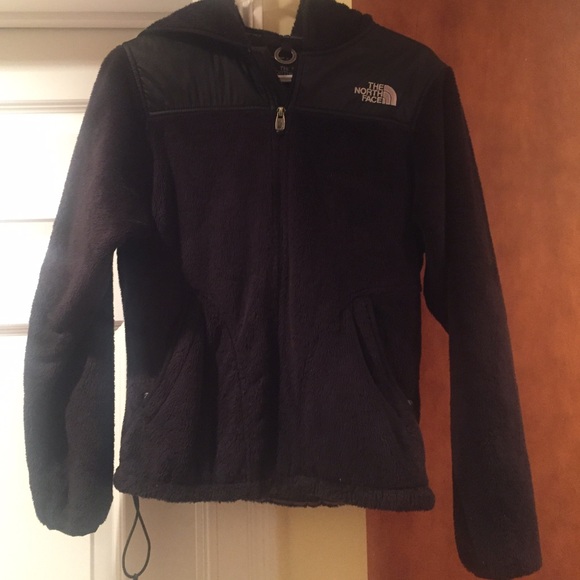 Black fuzzy north face