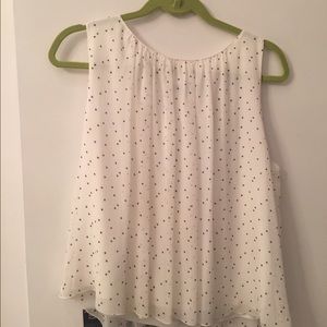 black and white blouse