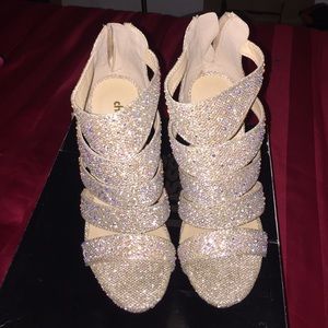Sparkly heels