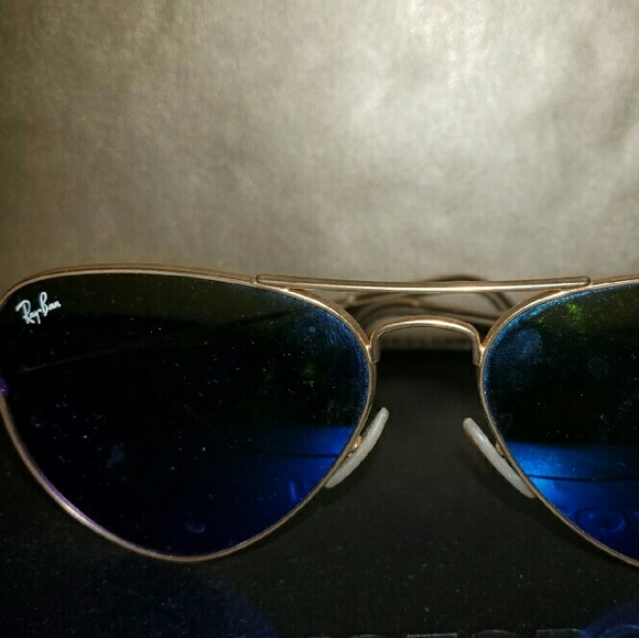 Aviator Flash Lenses Ray Ban (blue mirrored color)