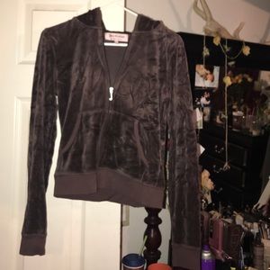 Dark brown juicy jacket size m