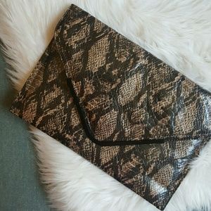 BCBGeneration Leopard Clutch