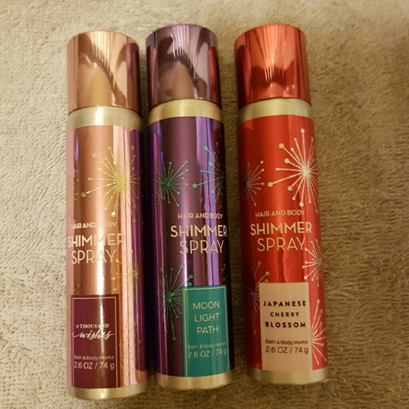Bath & Body Works Crystal Hair & Body SHIMMER