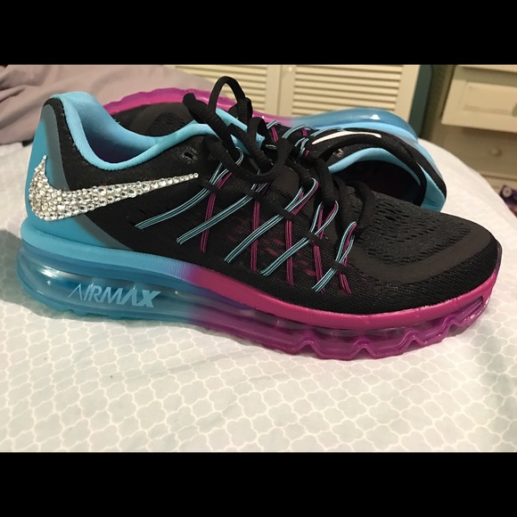 Nike Shoes - Women's Nike airmax Bling Swarovski sneakers