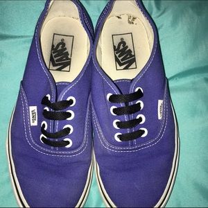 Purple Vans Canvas Authentic