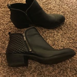 Lucky Brand black booties