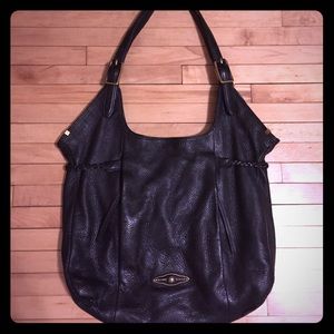 Elliott Lucca Black Leather Purse