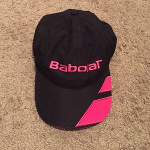 Babolat Pink/Black Hat Adjustable