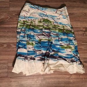 Multi color skirt