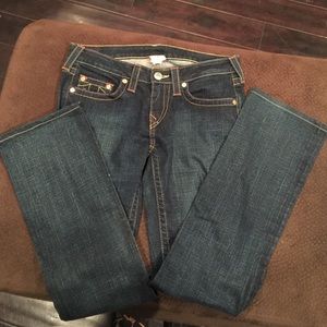 Jeans almost new worn once. All offers considered.