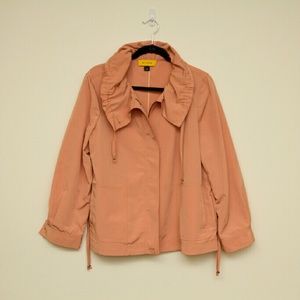 Light pink St. John windbreaker jacket