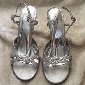 Mossimo Silver Heels
