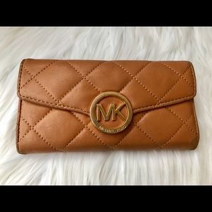 Michael Kors Quilted Leather Wallet