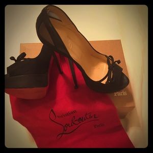 Louboutin Black Heels