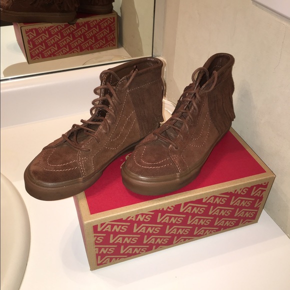 Fringe Suede Vans