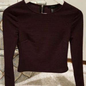 ❌ITEM SOLD❌ Long sleeve crop top