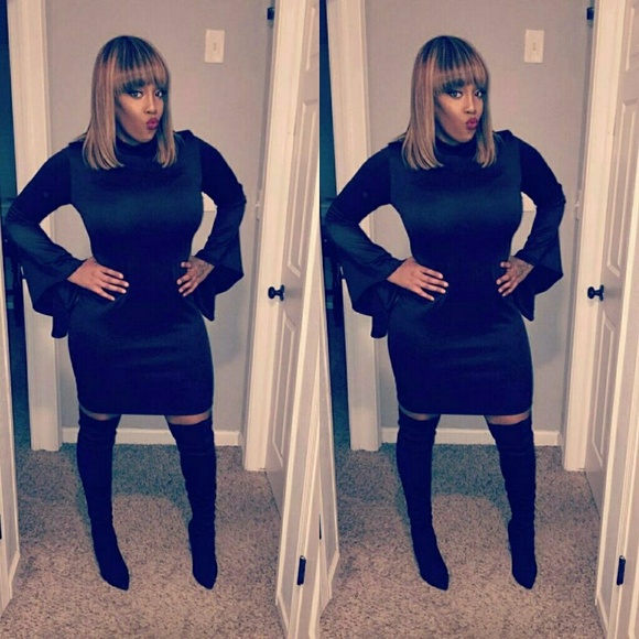Bell Sleeve Dress