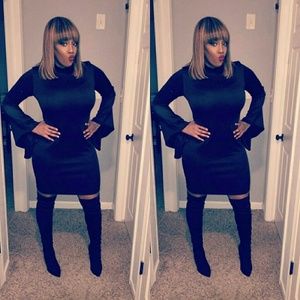 Bell Sleeve Dress