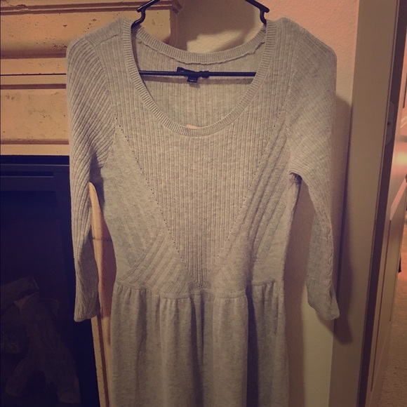 NWT Gray sweater dress