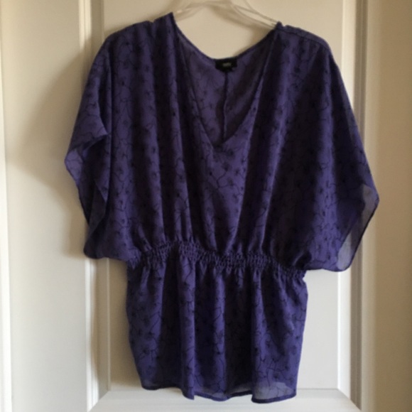 Mossimo Purple Blouse