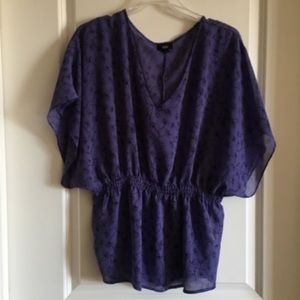 Mossimo Purple Blouse
